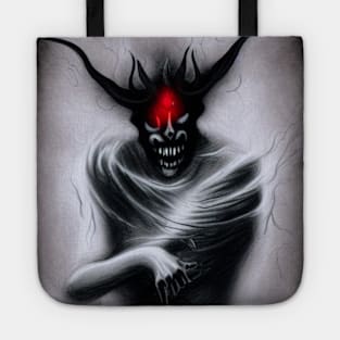 grunge demon Tote