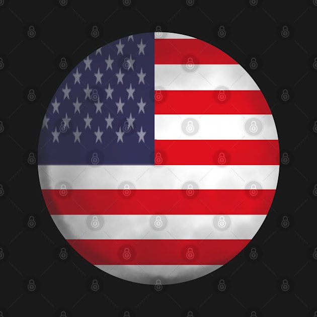 usa flag ball by persa