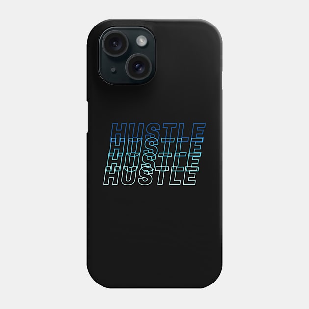 Hustle tee Phone Case by Lindseysdesigns