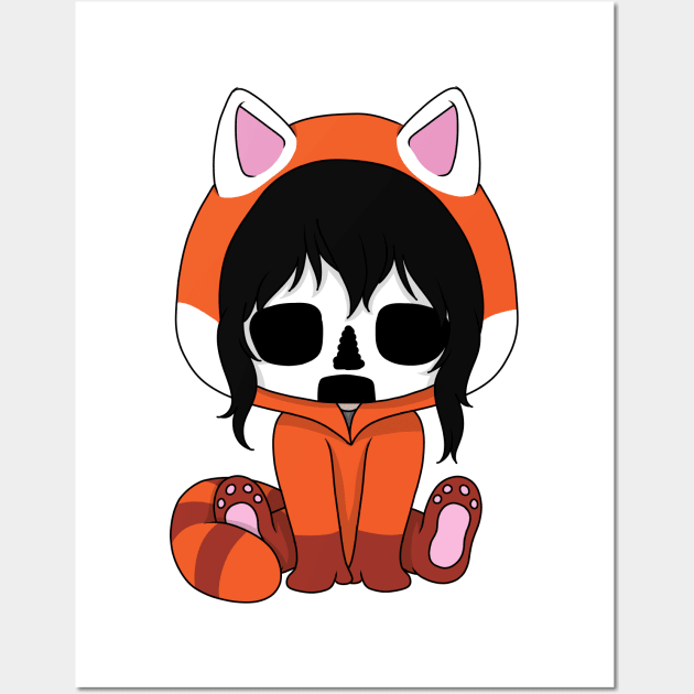 Hoodie Creepypasta Poster Print 