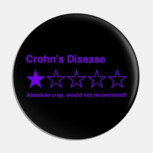 CROHN’S DISEASE 5 STAR REVIEW Pin