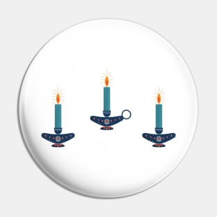 Scandinavian candles Pin