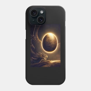 Magic Gold Dragon Egg Phone Case