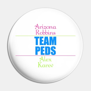 Team Peds Pin