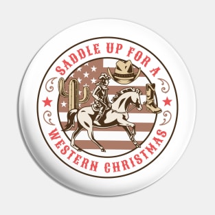 Saddle Up for a Western Christmas! Pin