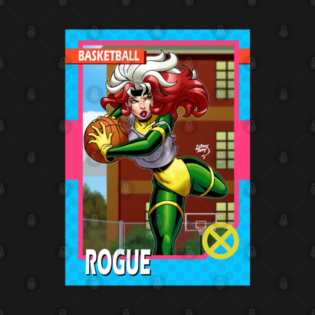 Rog97 Basketball Card by artoflucas