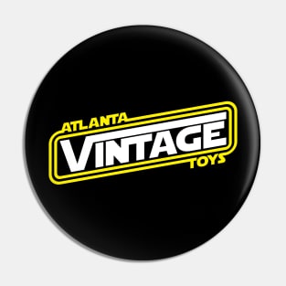 Atlanta Vintage Toys logo Pin