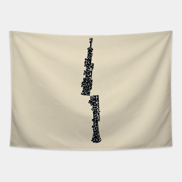 Oboe Tapestry by GramophoneCafe