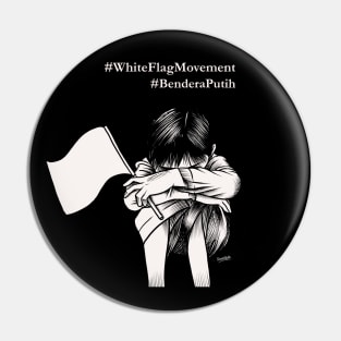 White Flag Movement/ Bendera Putih Pin