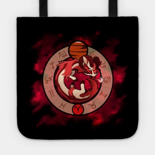 Zodiac Dragons: Aries Tote