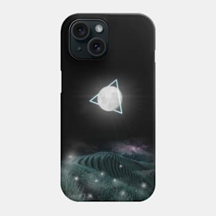 Magical Nature under the moonlight Phone Case