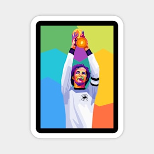 Franz Beckenbauer Legend Pop Art Magnet