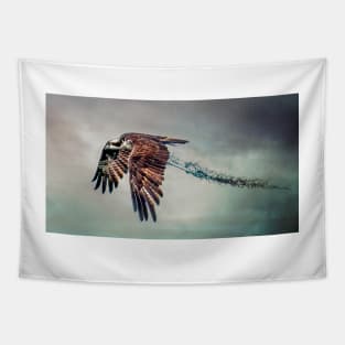 Osprey with Spanish Moss Tapestry