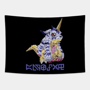 Polygon Gabumon Tapestry