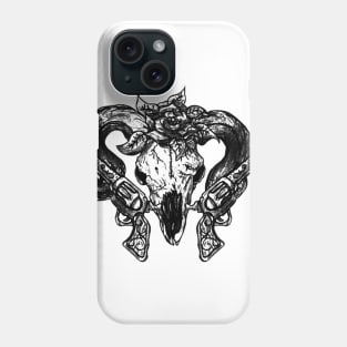 Ram Head Revolver Phone Case