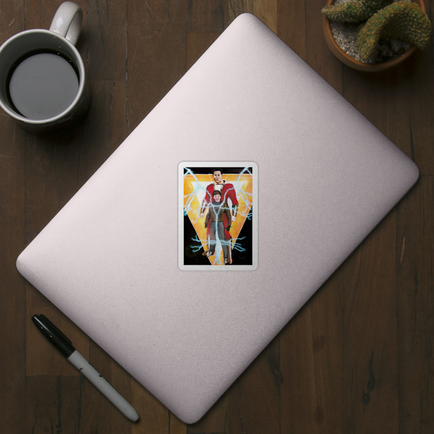 Lightning - Superhero - Sticker