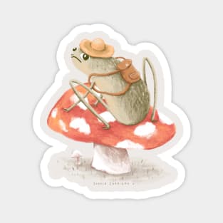 Awkward Toad Ready for Adventure Magnet