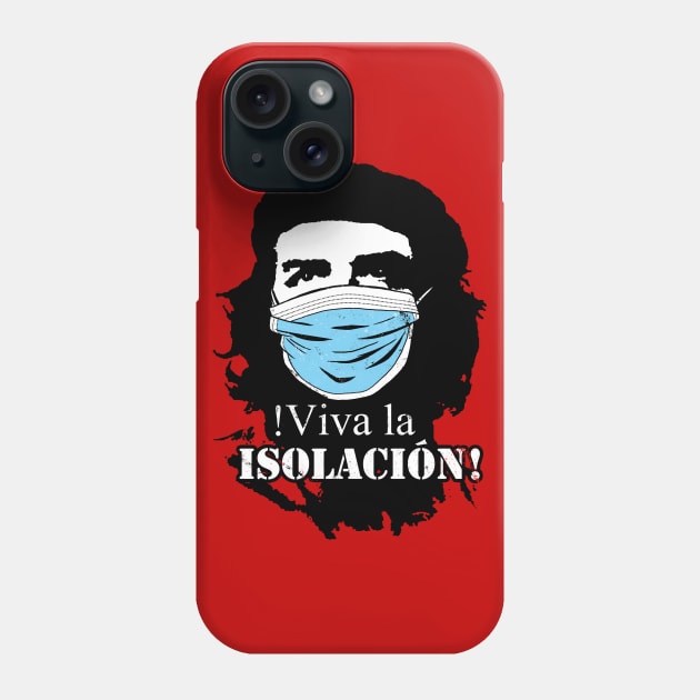 Funny Retro Vintage Revolutionary Quarantine Slogan Phone Case by BoggsNicolas