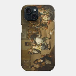 Fun at the Inn by Mattheus van Helmont Phone Case