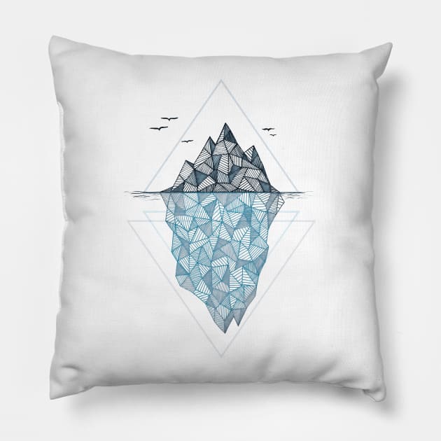 Iceberg Pillow by Barlena