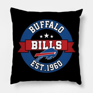 Buffalo Bills Est 1960 Pillow