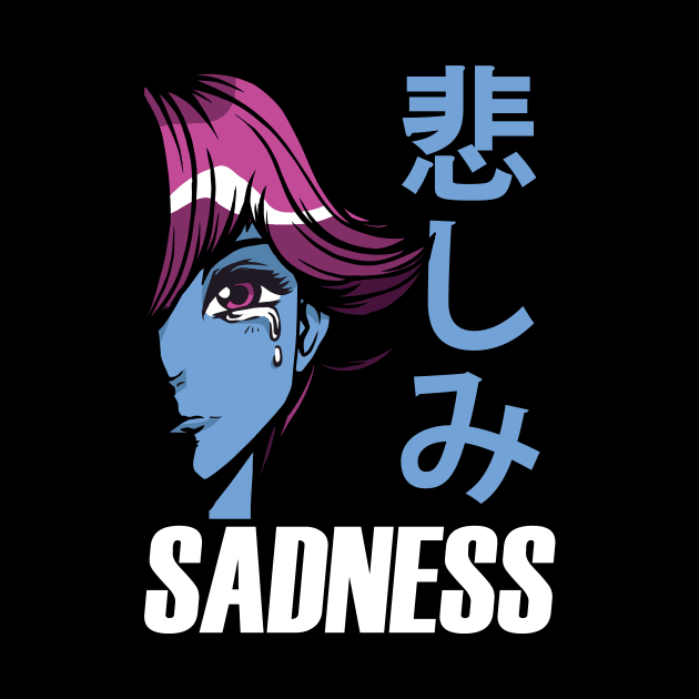 Sadness Sad Girl Nu Goth Sad Girl Aesthetic Japan by wbdesignz