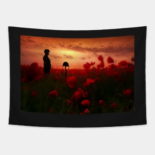 A field of Heroes Tapestry