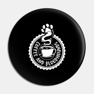 Coffee and Bloodhounds - Bloodhound Pin