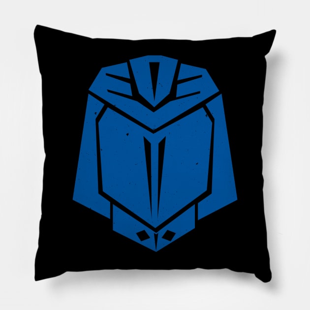 Cobra In Disguise (mono version) Pillow by ZombieMedia
