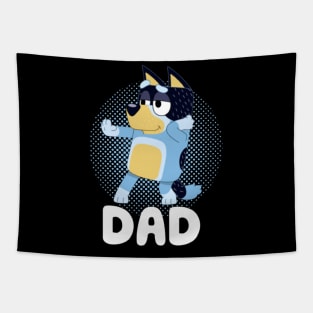 Bluey dad Tapestry