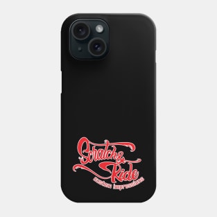 Scratch & Ride Brand (Red Logo) Phone Case