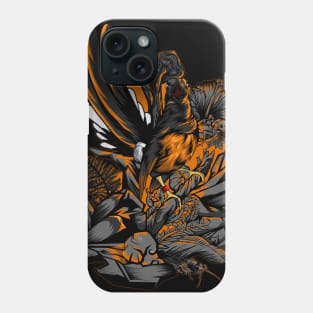 White rumped shama (MURAI BATU) Phone Case