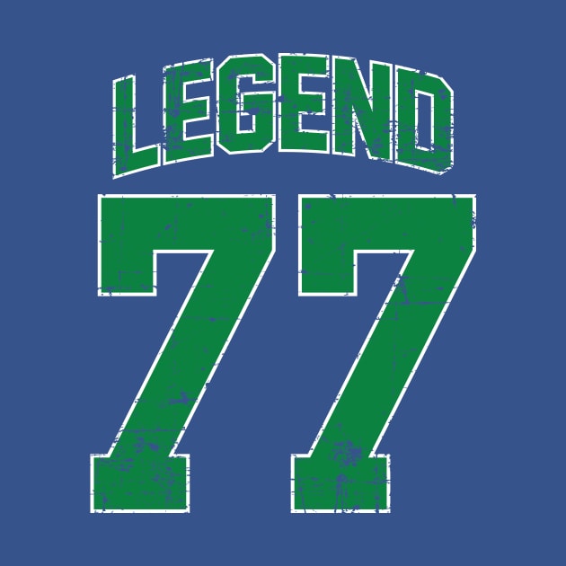 Legend 77 Luka Doncic Retro Green by Fresh Fly Threads