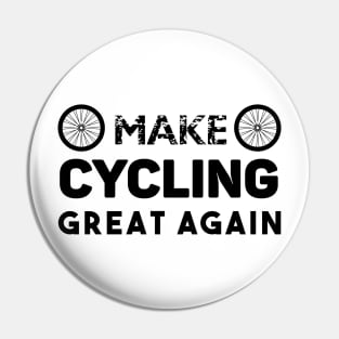 Make cycling great again Pin