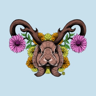 Jackalope Flower T-Shirt