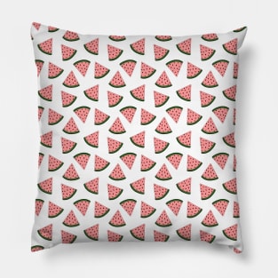 Cute watermelon hand drawn pattern Pillow