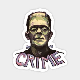 Frankenstein Crime Magnet