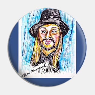 Kid Rock I Am the Bullgod Pin