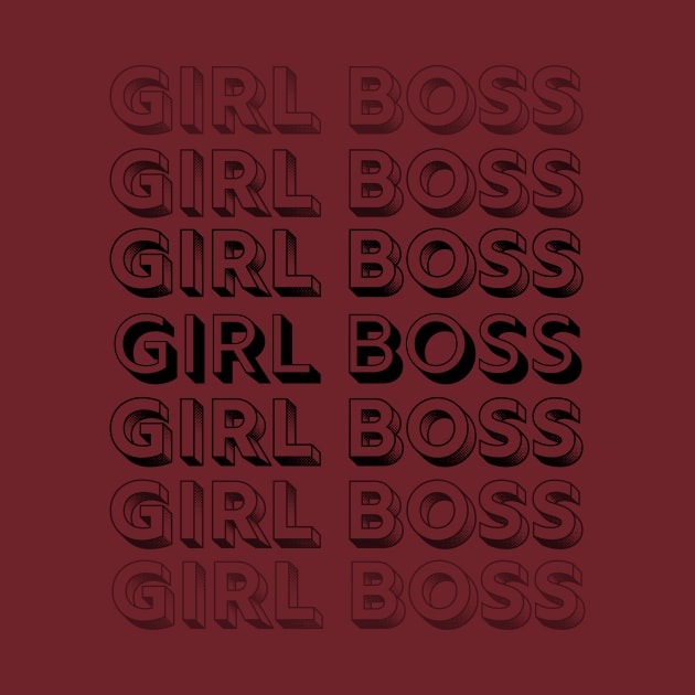 Boss babe, girl boss, women entrepeneur by twentysevendstudio