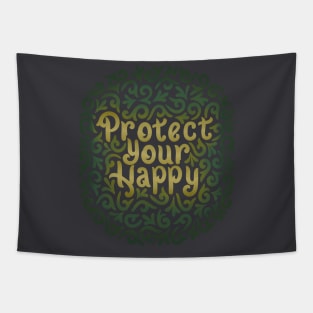 protect your happy Tapestry