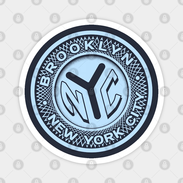 BROOKLYN TOKEN Magnet by LILNAYSHUNZ