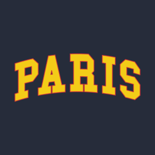 Paris college text T-Shirt