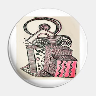 Abstract Museum Series Pin