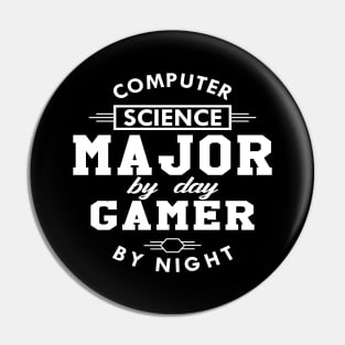 Computer science major by day gamer by night Pin