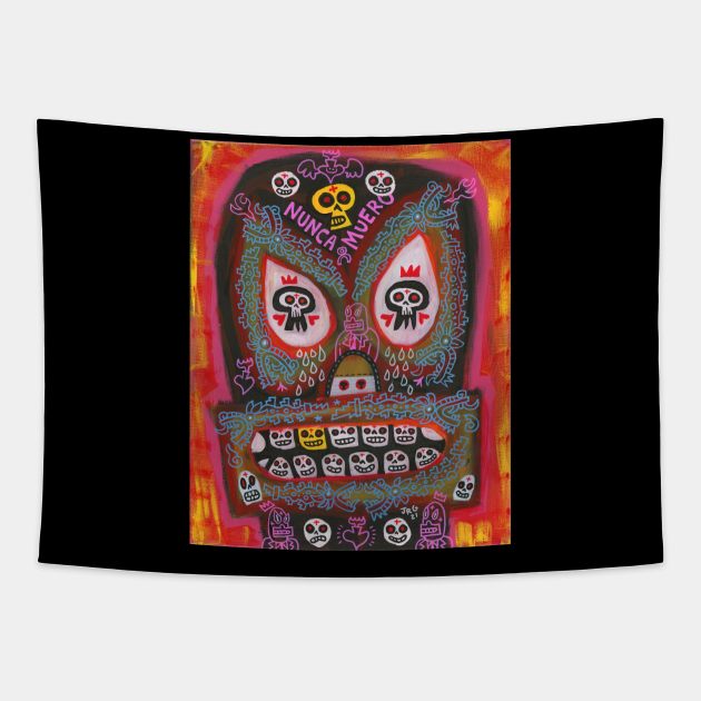 Nunca Muero Tapestry by MEXOPOLIS