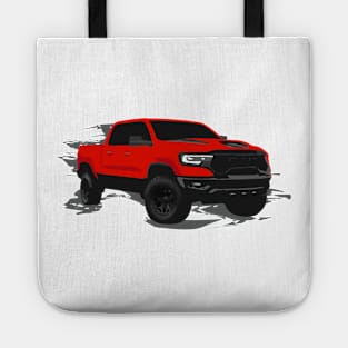 Red Trx pickup Tote