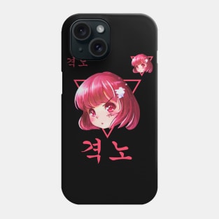 Korean Сasual Street Style Cherry Girl Phone Case