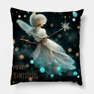 Winter Fairy - Angelic Christmas Hero Pillow