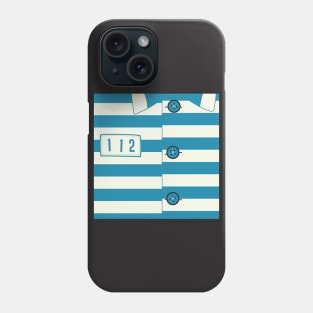 Grand Budapest Hotel- Just Squares- Gustave's Prison Uniform Phone Case