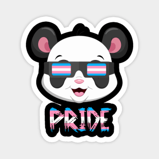 Panda Bear Transgender Flag Lgbt Magnet